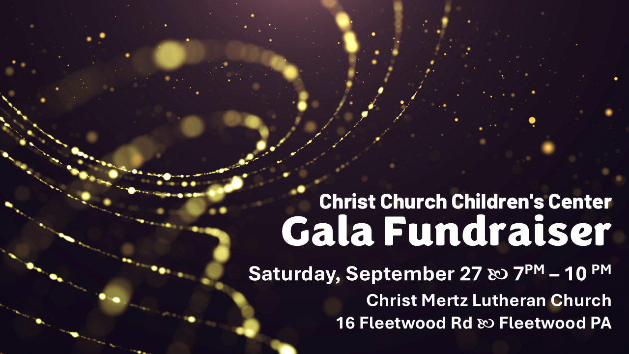 2025 Christ Church Children's Center Gala Fundraiser