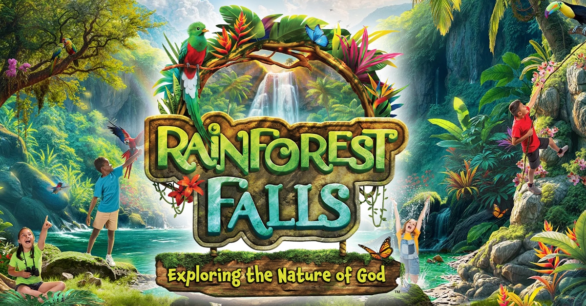 2026 Rainforest Falls Vacation Bible School at Christ Mertz Lutheran Church